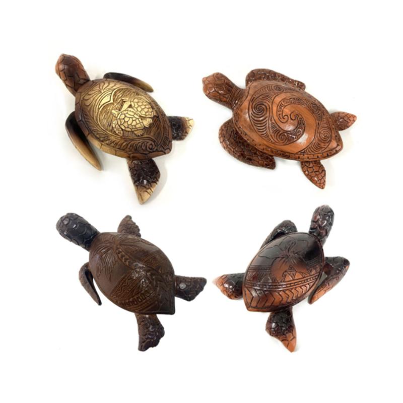 Hawaiian Turtle Wood Carving