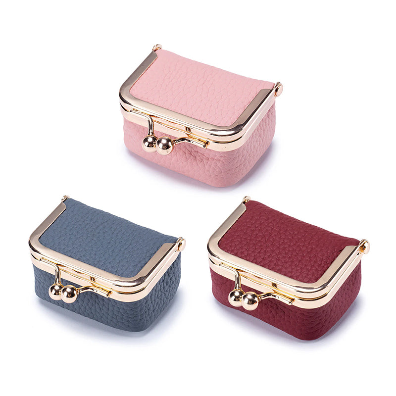 Genuine Leather Mini Jewelry Box