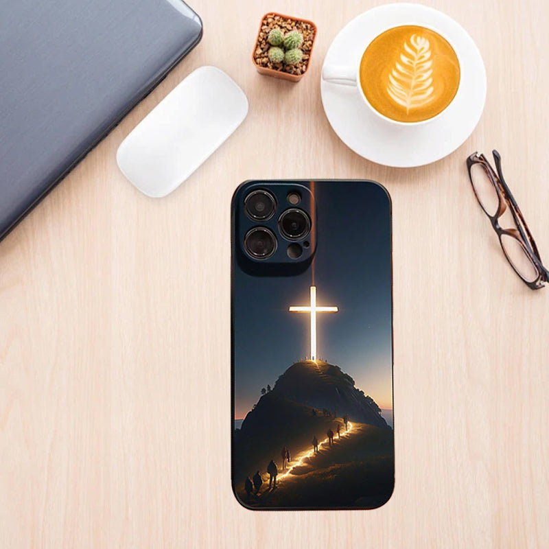 Cross Pattern Phone Case