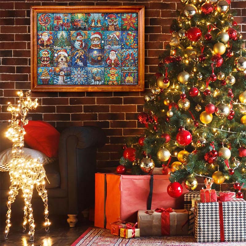 Christmas Treasures Jigsaw Puzzle 1000 Pieces