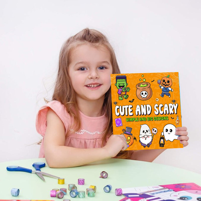 Easy Halloween Coloring Book