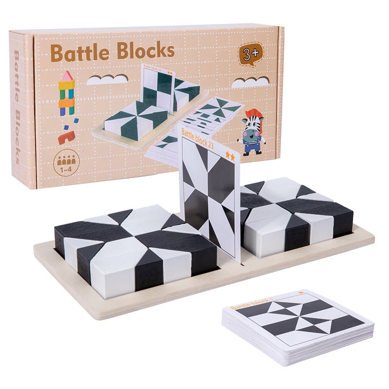 Wooden Hidden Block Puzzle