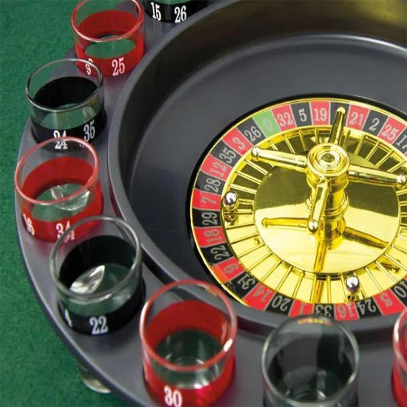 Sturdy Roulette Spinning Game Set