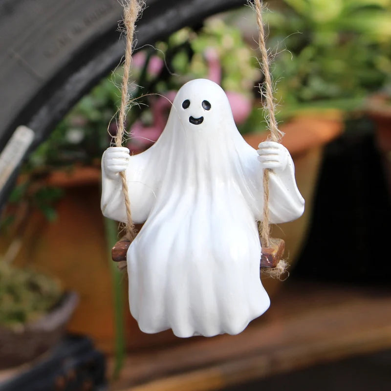 Halloween Cute Swing Ghost