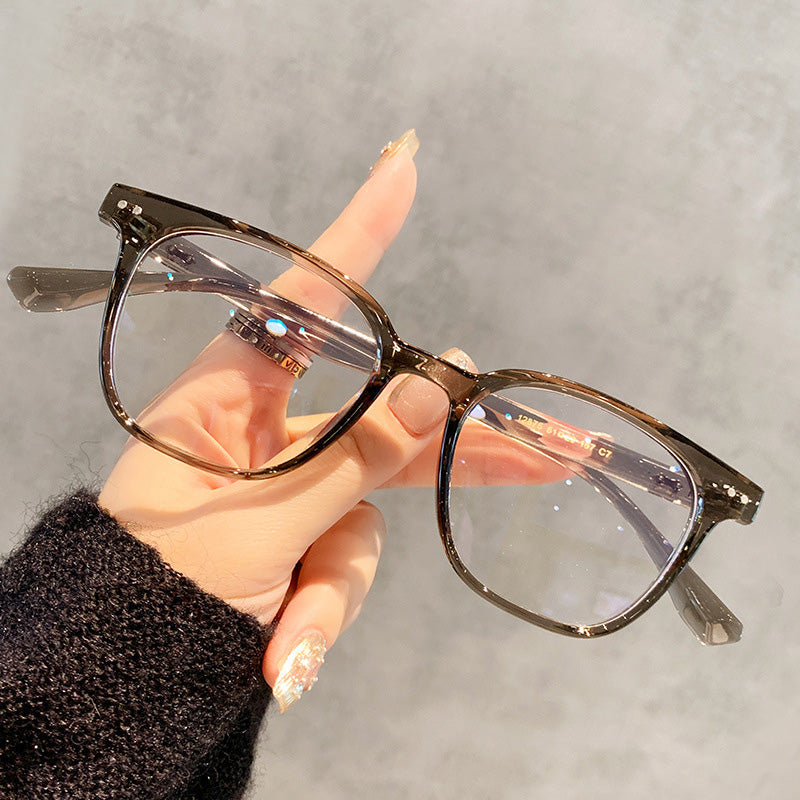 Anti-Blue Light Square Frame Eyeglasses