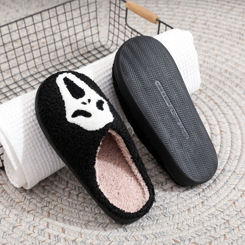 Soft Plush Comfy Halloween Slippers