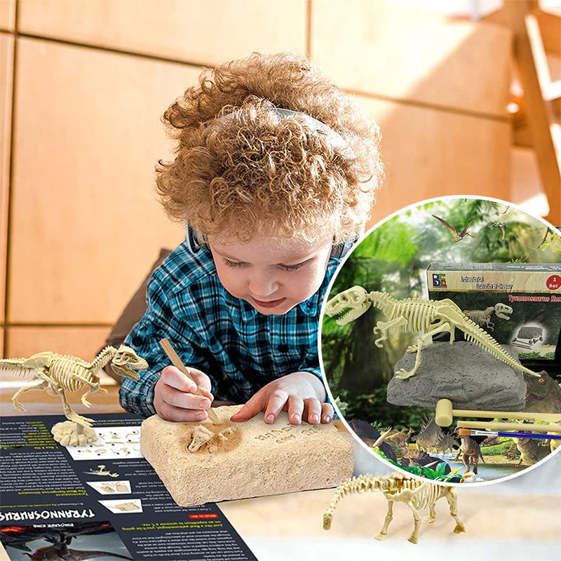 DIY Archaeological Mining Dinosaur Fossil Toys