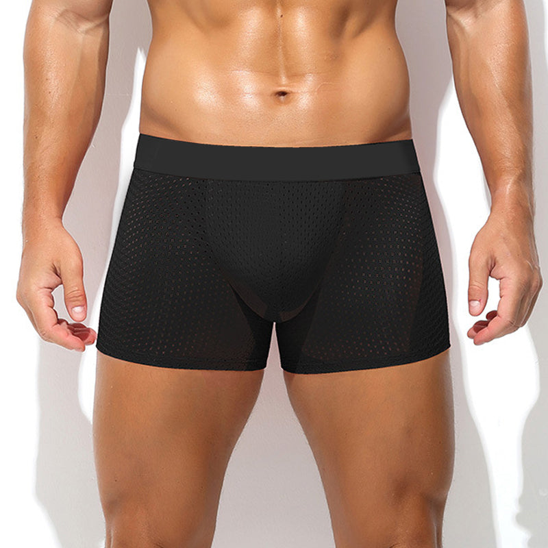 Men's Breathable Shapewear Briefs with Removable Padding