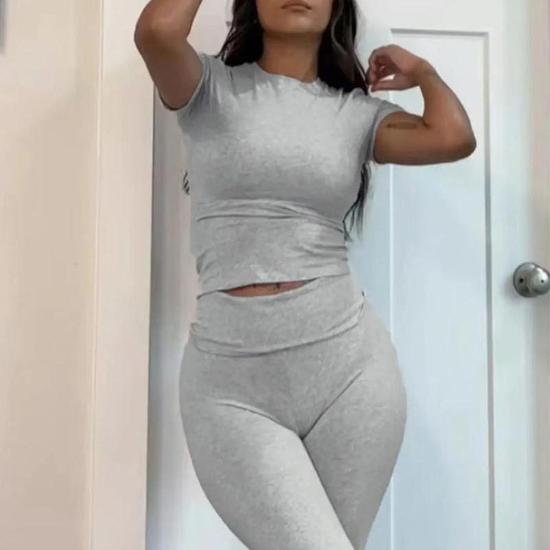 Women's Solid Loungewear Set