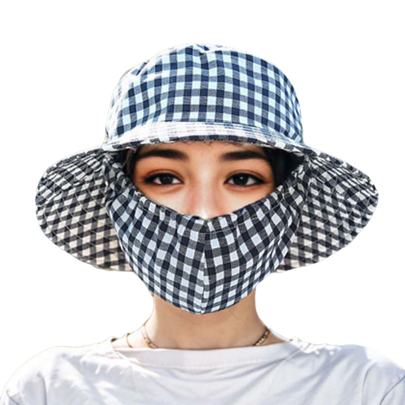 Sun Protection Mask Hat