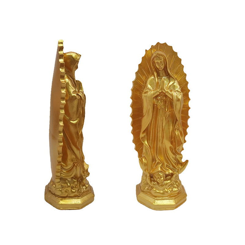 Virgen Mary Statue Decor