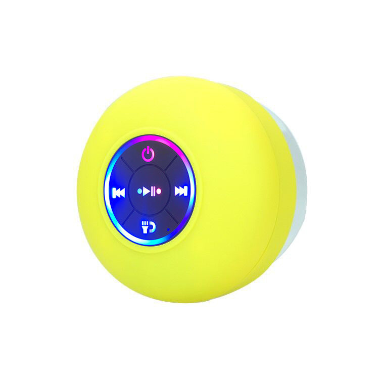 Mini Bluetooth Shower Speaker with Led Light