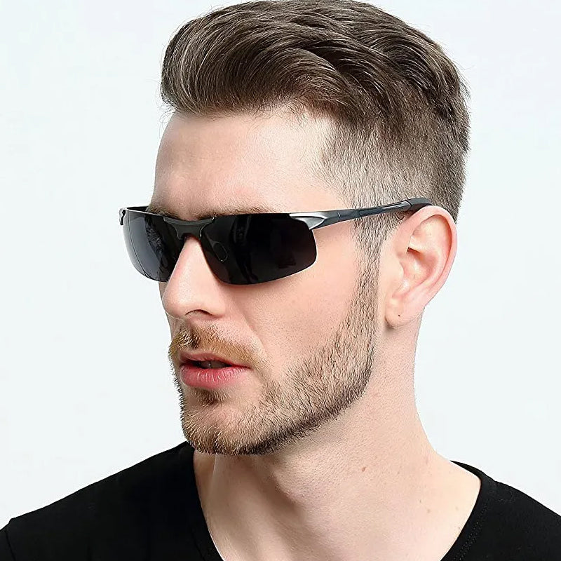 Photochromic Sunglasses with Anti-glare Polarized Lens