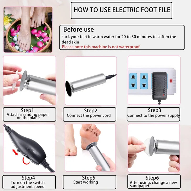 Electric Foot Care Pedicure