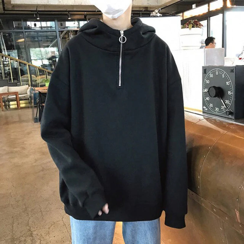 Half-Zip Fleece Sweatshirt