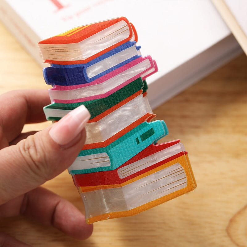 Book Hair Clip