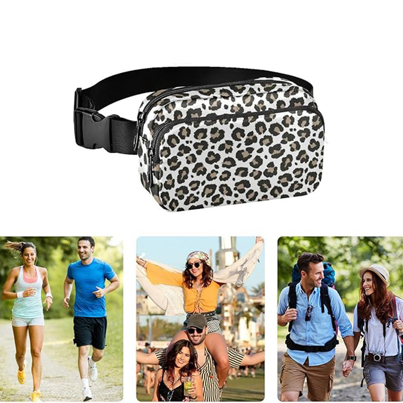 Outdoor Nylon Waterproof Waist Bag Crossbody