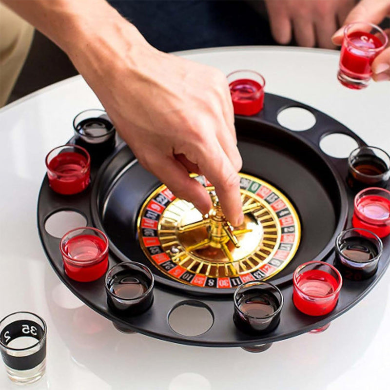 Sturdy Roulette Spinning Game Set