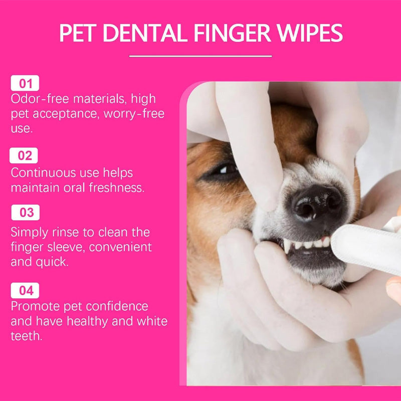 Pet Care Finger Wipes