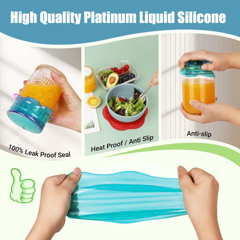 Kitchen Silicone Stretchy Crisper Lid