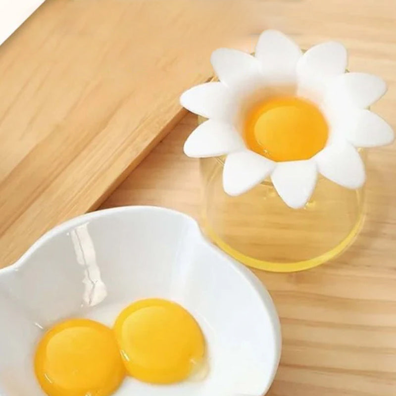 Flower Design Egg Separator