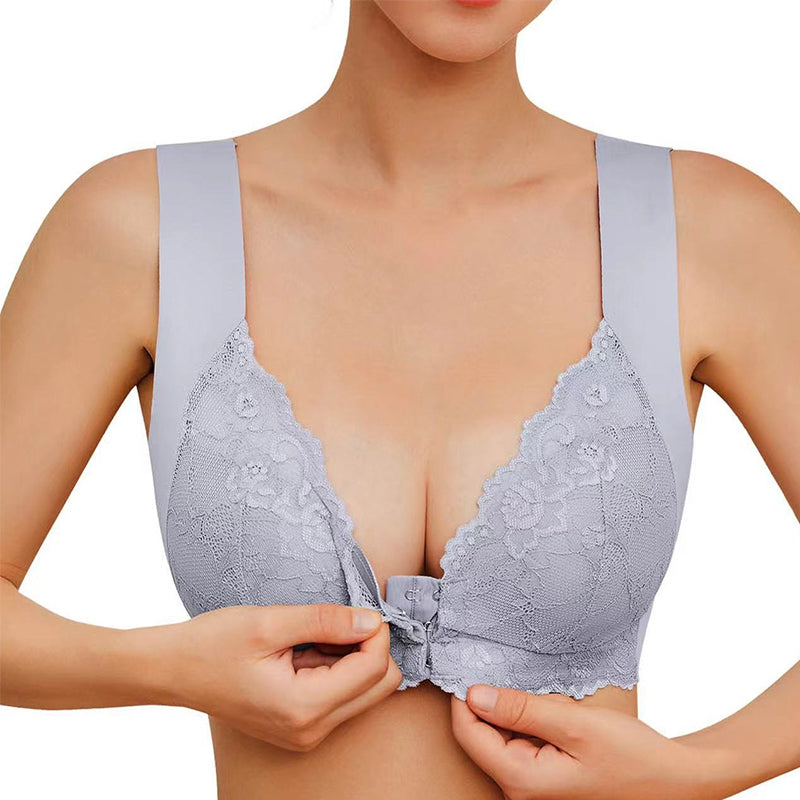 Front-Closure Lace Bra