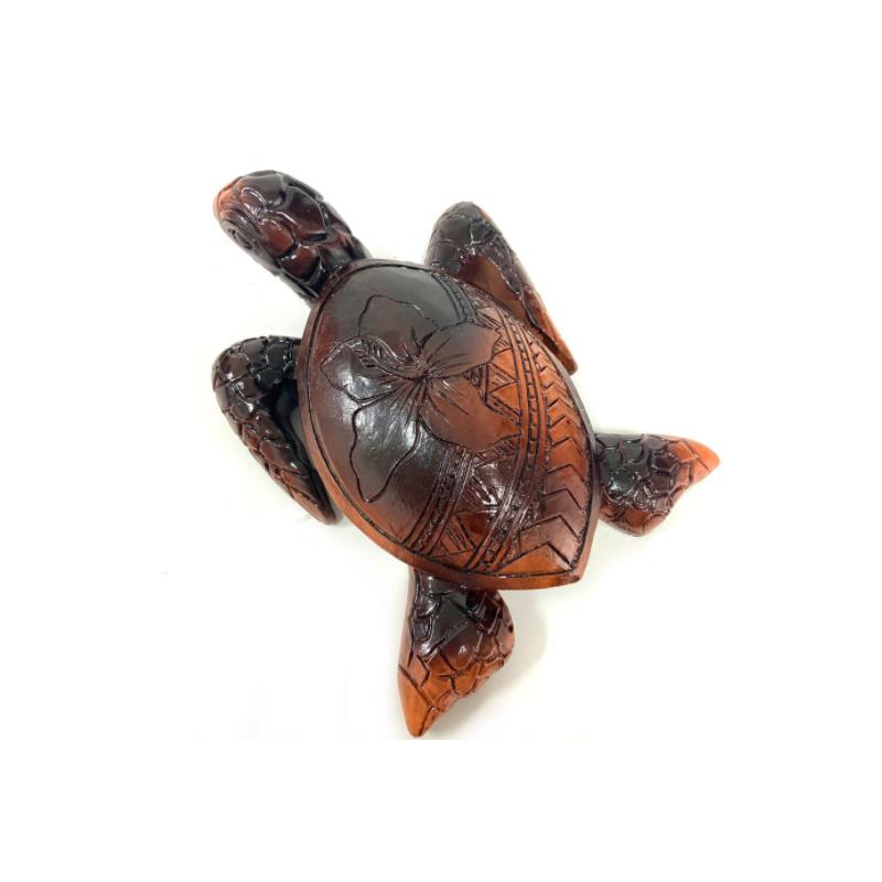 Hawaiian Turtle Wood Carving