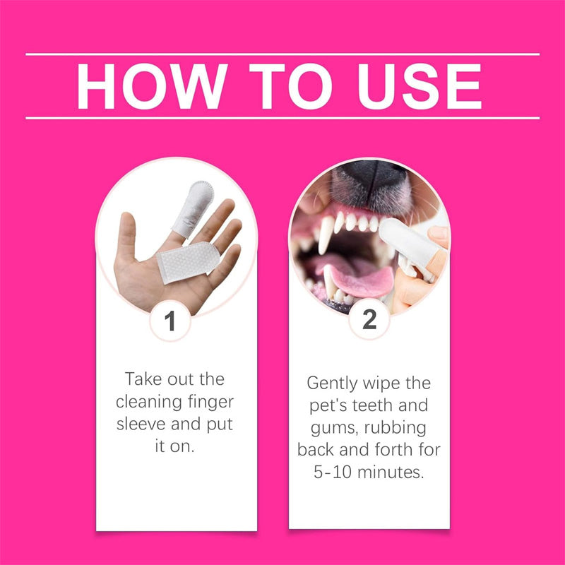 Pet Care Finger Wipes