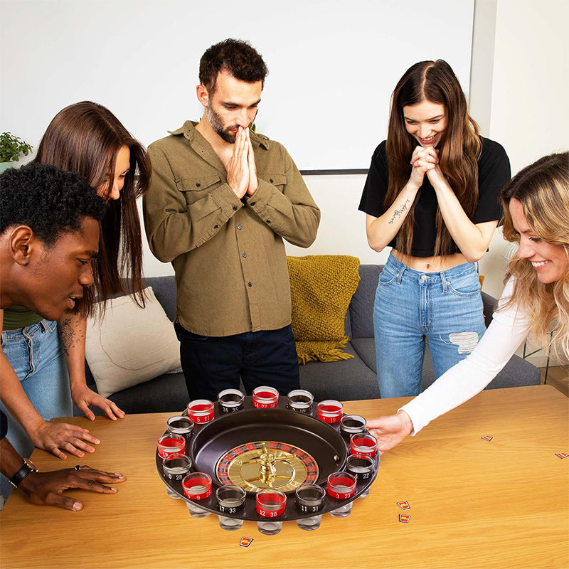 Sturdy Roulette Spinning Game Set