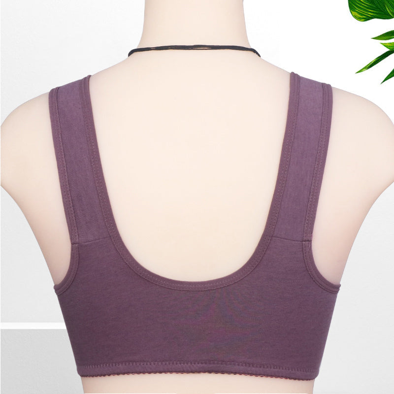 Comfortable Front Button Bra