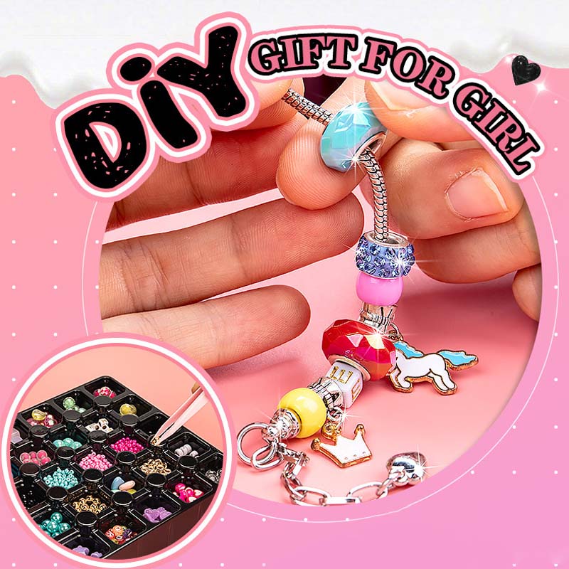 Jewelry Box Bracelet Making Kit for Kids Girls