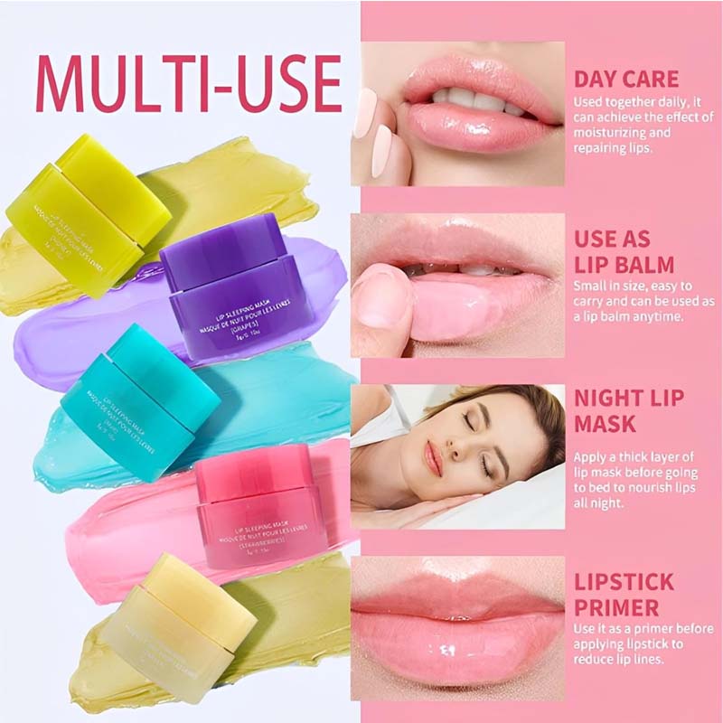 5 Color Lip Mask Set