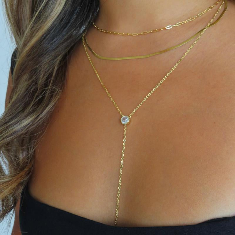 Long Pendant Tassel Necklace