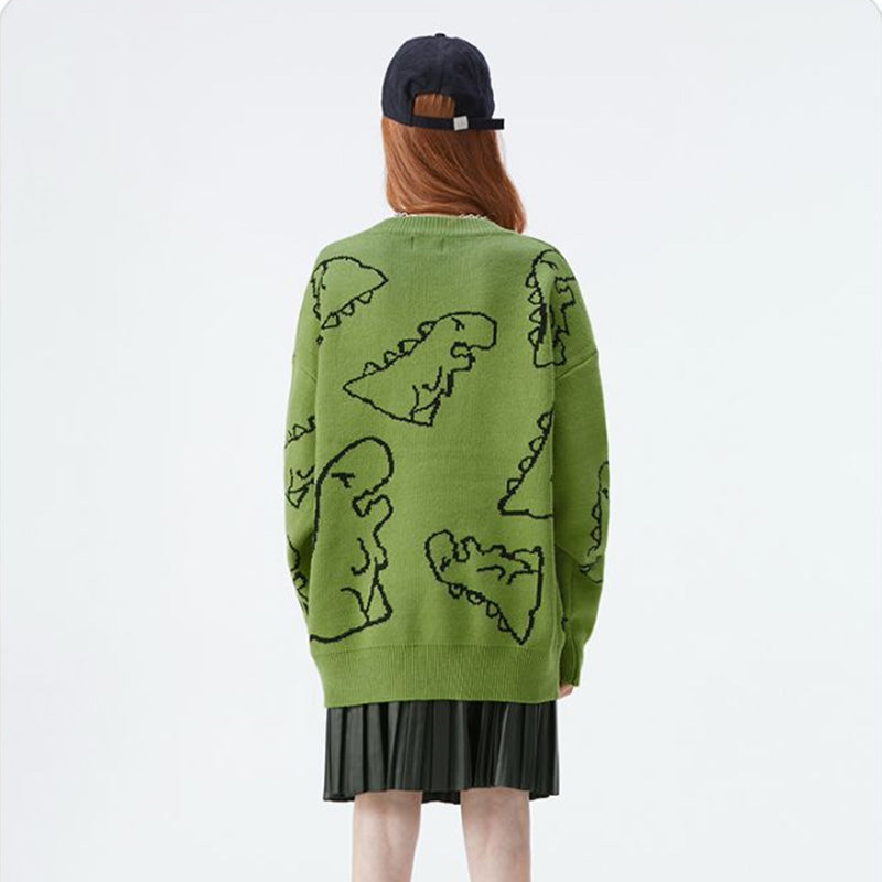 Little Dinosaur Loose Casual Sweater