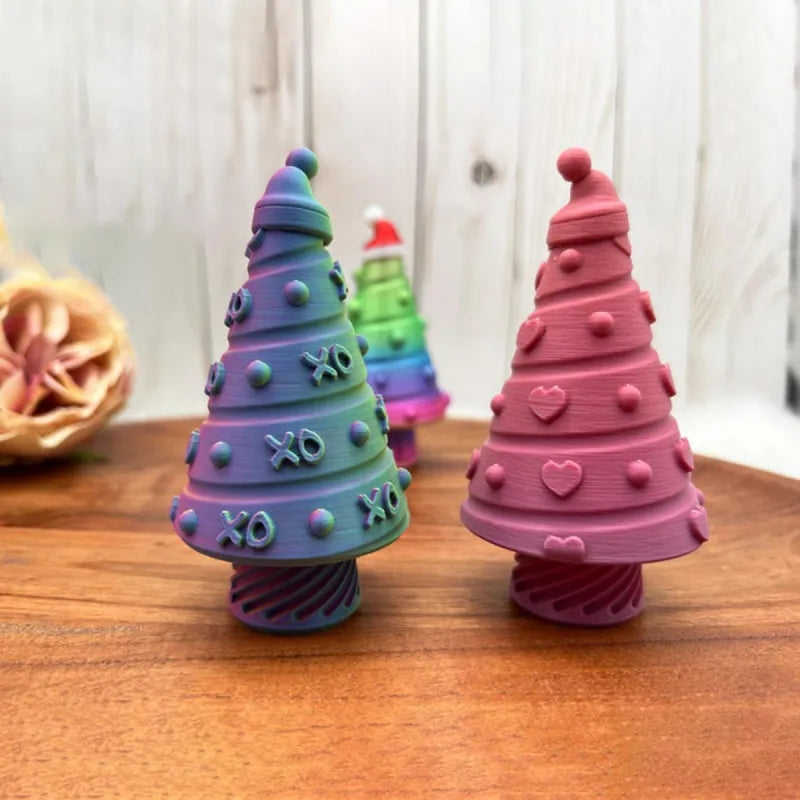 3D Printed Christmas Tree Stasher Ornament