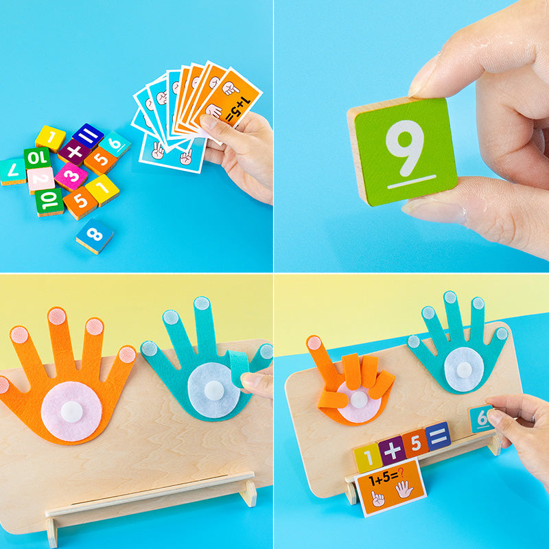 Educational Math Manipulatives Number Counting Blocks