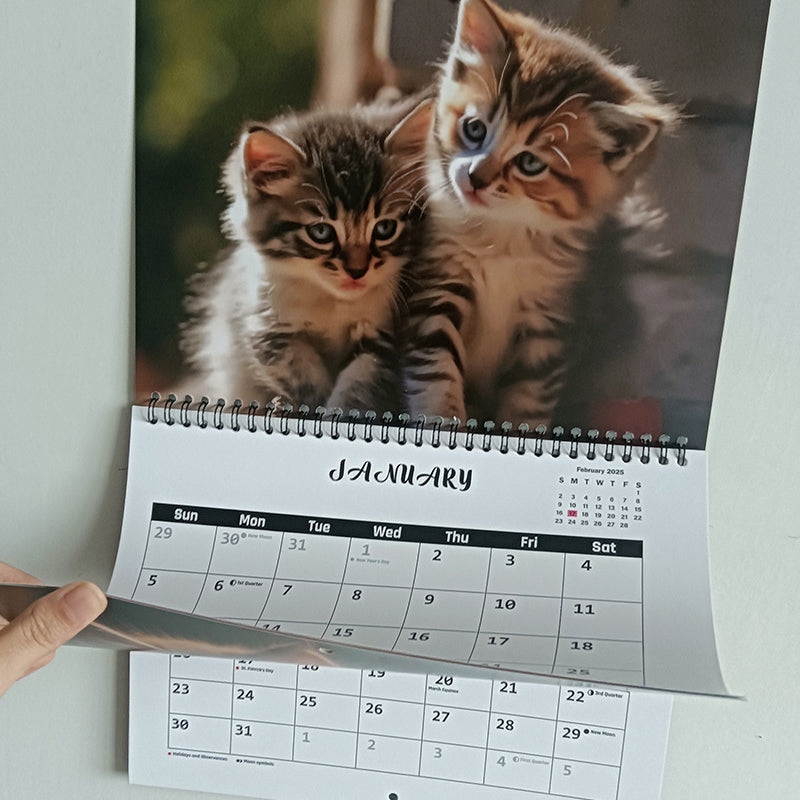 2025 Three Cats Calendar