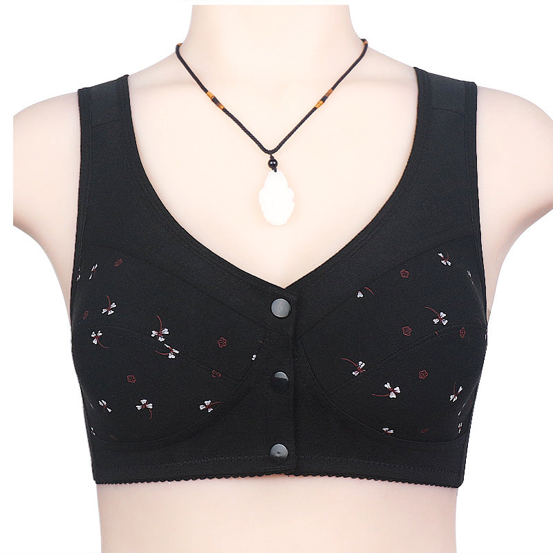 Comfortable Front Button Bra