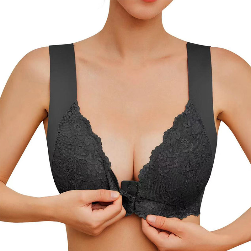 Front-Closure Lace Bra