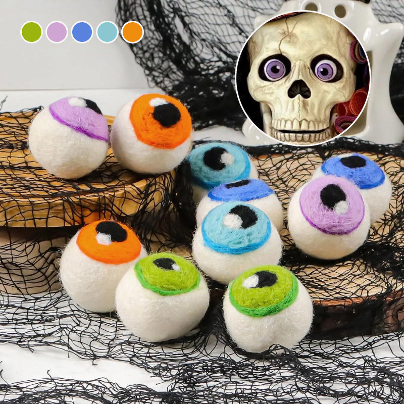 Halloween Felt Monster Eyeballs