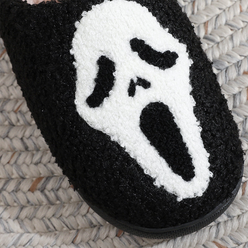 Soft Plush Comfy Halloween Slippers