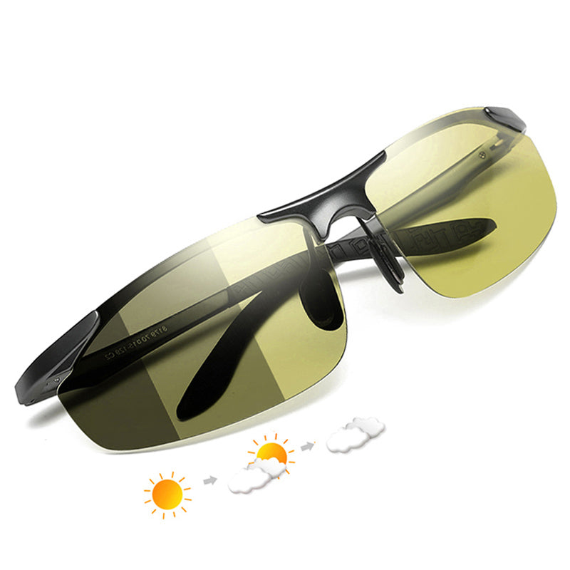 Photochromic Sunglasses with Anti-glare Polarized Lens