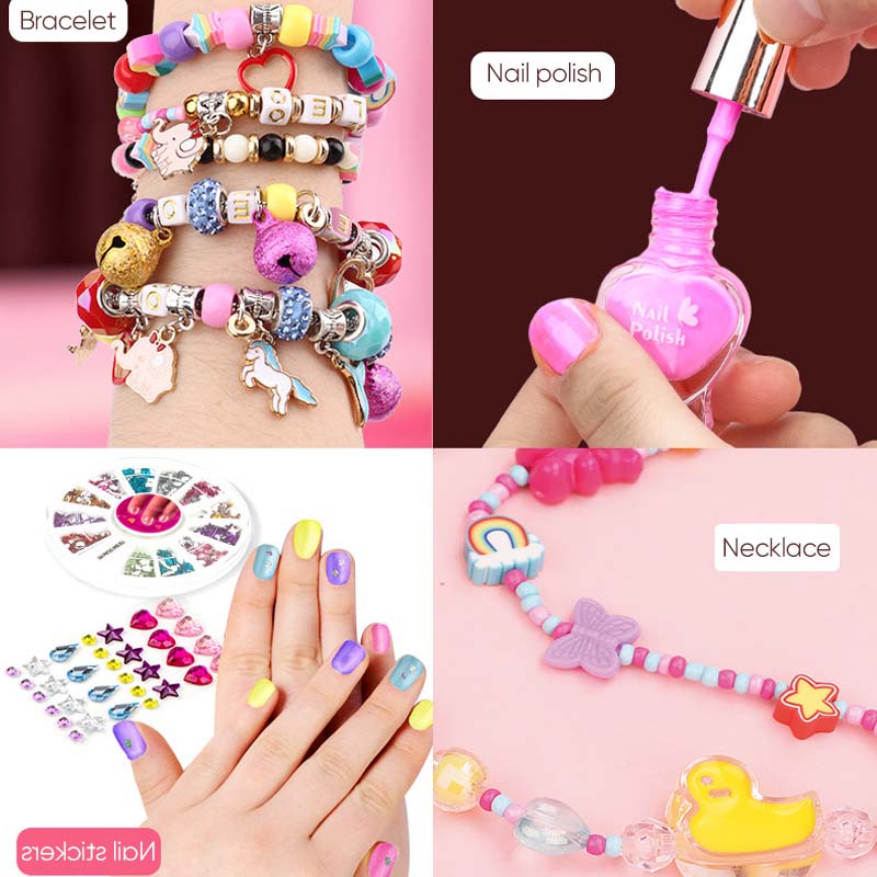 Jewelry Box Bracelet Making Kit for Kids Girls