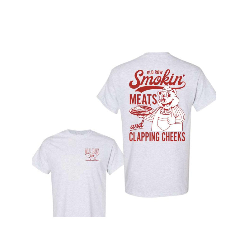 Old Row The Smokin' Meats Graphic 2 Sides T-shirt