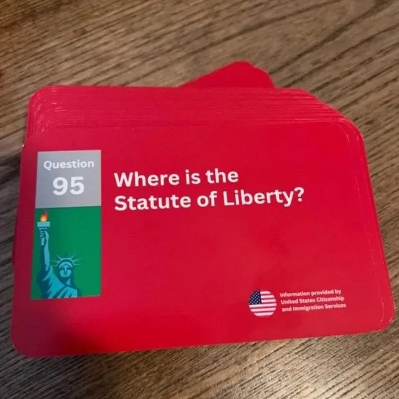 US Citizenship Flash Cards