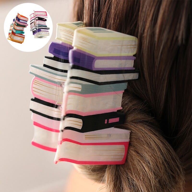 Book Hair Clip