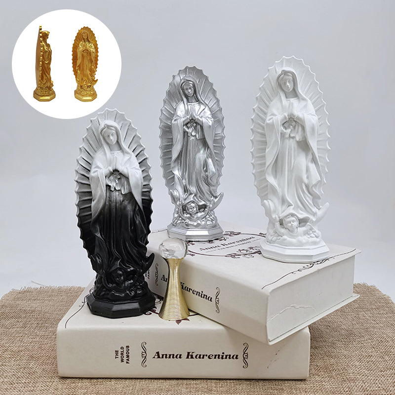 Virgen Mary Statue Decor