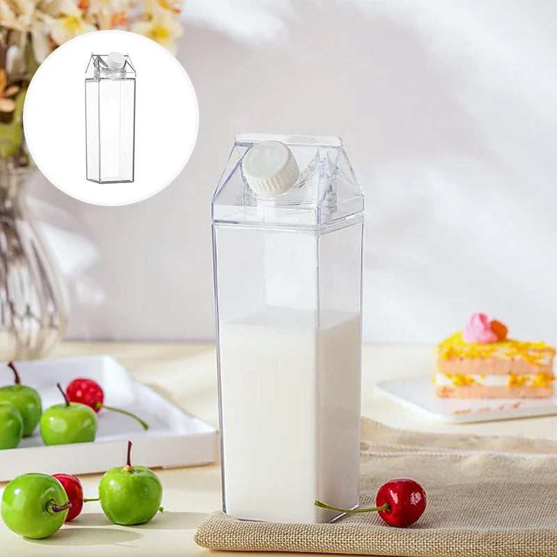 Transparent Milk Carton