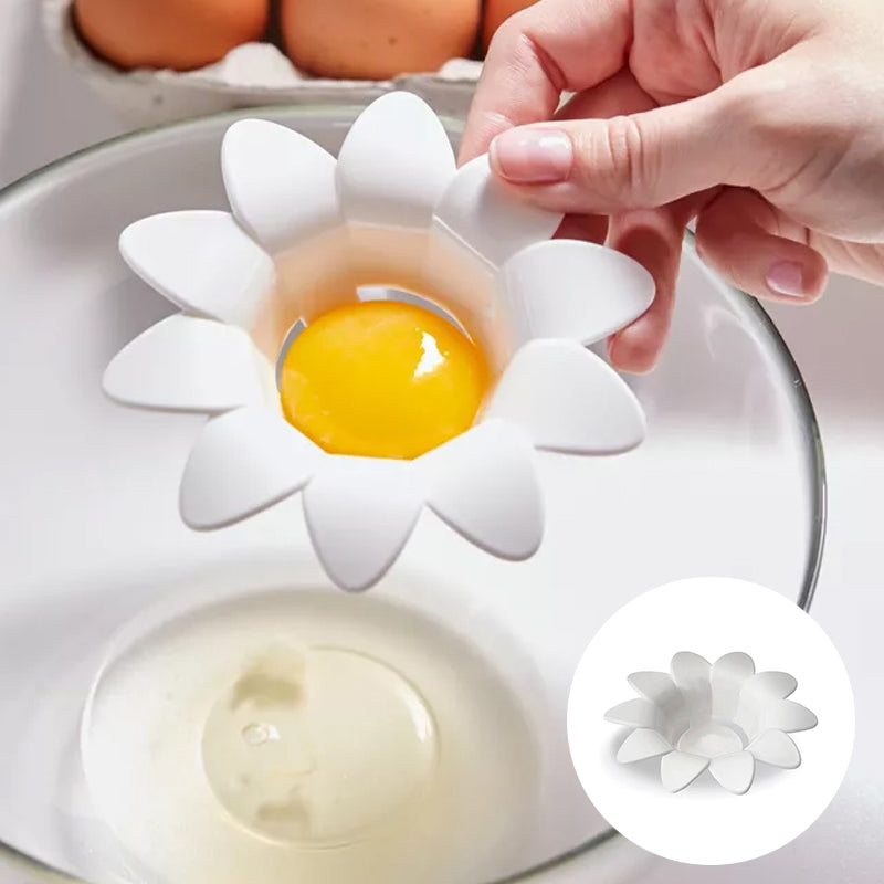 Flower Design Egg Separator