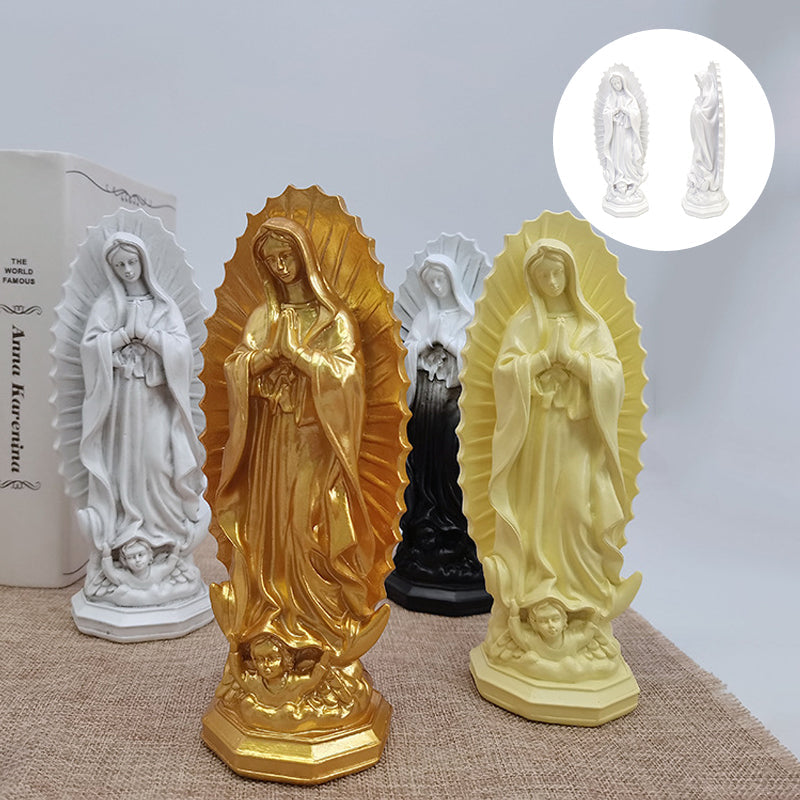 Virgen Mary Statue Decor